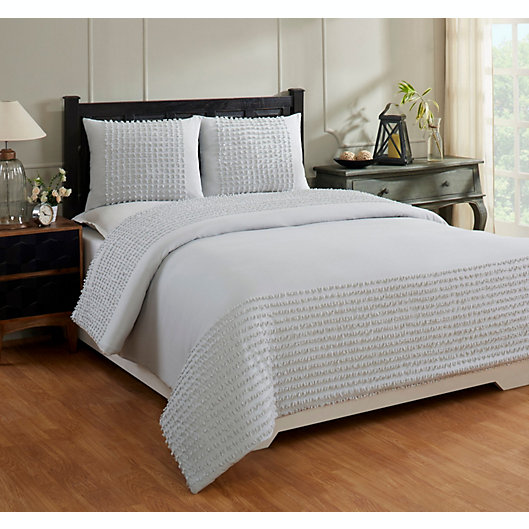 Cotton Tufted Chenille Comforter Set, Bed Bath Beyond King Bedspread