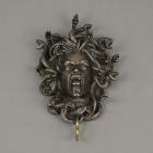 Alternate image 2 for Veronese Design Head of Medusa the Greek Gorgon Serpent Bronze Finish Wall Hook 8 Inches