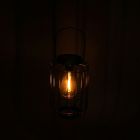 Alternate image 2 for Things2Die4 Metal Hanging Bird Cage LED Solar Light Indoor Outdoor Accent Patio Decor