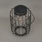 Alternate image 3 for Things2Die4 Metal Hanging Bird Cage LED Solar Light Indoor Outdoor Accent Patio Decor