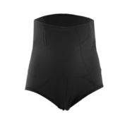 Unique Bargains Men&#39;s Abdominal Slim Shapewear High-waisted Tights Shorts Boxer Briefs Shaping XL Size Black