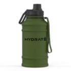 Alternate image 0 for HYDRATE 43 Oz Stainless Steel Water Bottle - BPA Free Metal Water Bottle for Gym, Exercise - Water Jug with Convenient Nylon Carrying Strap and Leak-Proof Screw Cap Water Bottles for Men, Women, Adult