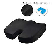 Kitcheniva Memory Foam Cooling Gel Seat Cushion Car Seat, Black