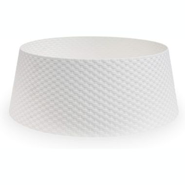 Tree Nest Decorations Wicker Tree Skirt, Medium, White. View a larger version of this product image.