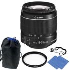 Alternate image 0 for Canon EF-S 18-55mm f/3.5-5.6 IS II Lens Accessory Kit for Canon EOS Rebel T5,T6