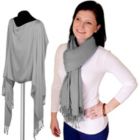 Alternate image 0 for The &quot;Pashmina&quot; Nursing Cover in Grey