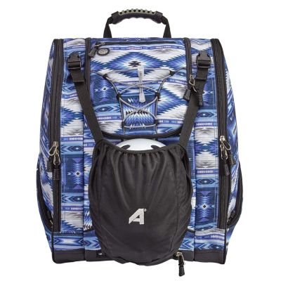 Athalon Everything Ski Boot Bag and Backpack Plus Ski - Snowboard Holds Everything Indigo/aztec