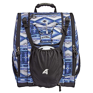 Athalon Everything Ski Boot Bag and Backpack Plus Ski - Snowboard Holds Everything Indigo/aztec. View a larger version of this product image.