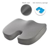 Kitcheniva Memory Foam Cooling Gel Seat Cushion Car Seat, Gray