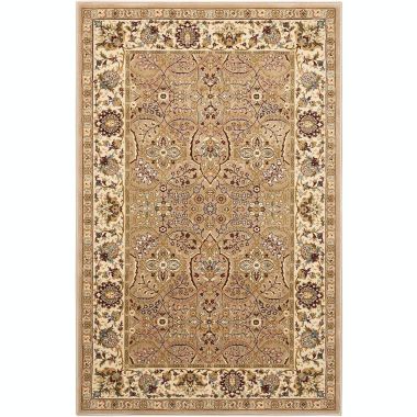 Kathy Ireland Ki11 Antiquities ANT03 Ivory/Red Area Rug - 3'9 x 5'9. View a larger version of this product image.