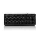 Alternate image 0 for Adesso - Keyboard Wired Multimedia with 3 Port USB Hub PC/Mac - Black