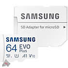 Alternate image 0 for Samsung 64GB EVO Plus UHS-I microSDXC Memory Card with SD Adapter
