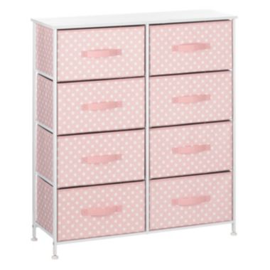 mDesign Baby + Kids Large Storage Dresser with 8 Drawers. View a larger version of this product image.