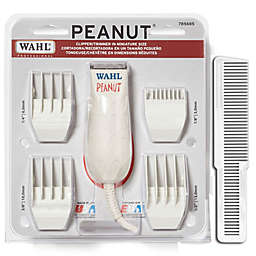 Wahl Peanut Trimmer / Clipper 8655 White and Large Styling Comb