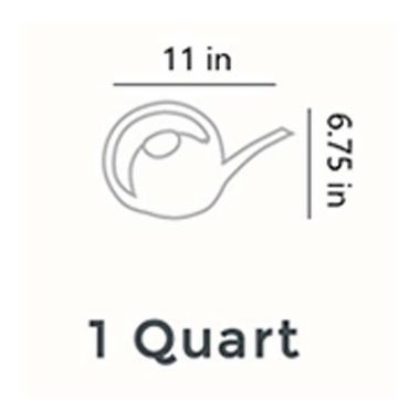 The HC Companies 2-Gallon Garden Large Mouth Watering Can. View a larger version of this product image.