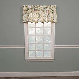 Ellis Curtain Abigail High Quality Water Proof Room Darkening Blackout Tailored Window Valance - 80x15