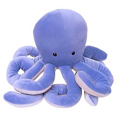 Manhattan Toy Sourpuss Octopus Velveteen Sea Life Toy Stuffed Animal, 13&quot;. View a larger version of this product image.