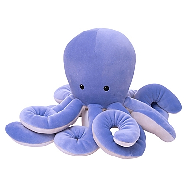 Manhattan Toy Sourpuss Octopus Velveteen Sea Life Toy Stuffed Animal, 13&quot;. View a larger version of this product image.