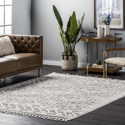 4x6 Area Rugs I Ivory With Tassels, Costco Area Rugs 9×12
