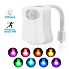 Alternate image 1 for Infinity Merch 8-Color Automatic Toilet Night Light with LED Sensor