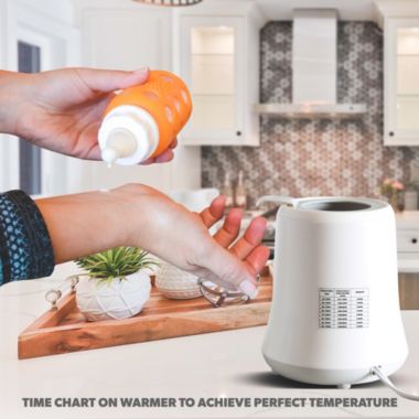 Jool Baby Products Baby Bottle Warmer - for Milk, Formula, Juice, Quick Heating & Stay Warm Modes, Time Chart. View a larger version of this product image.