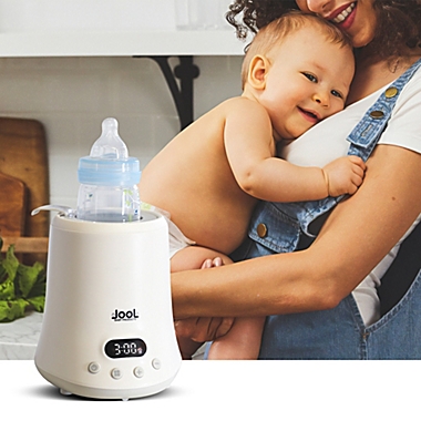 Jool Baby Products Baby Bottle Warmer - for Milk, Formula, Juice, Quick Heating & Stay Warm Modes, Time Chart. View a larger version of this product image.