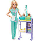 Alternate image 0 for Barbie Careers Baby Doctor Playset With Blonde Doll, 2 Infant Dolls, Toy Pieces
