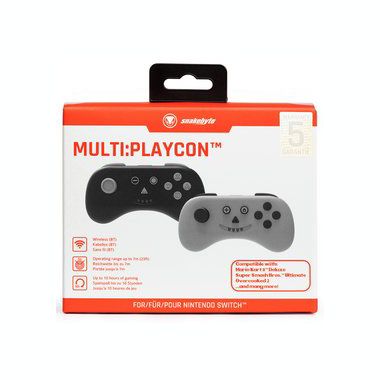 Snakebyte - Nintendo Switch Multi Playcon Black & Grey. View a larger version of this product image.