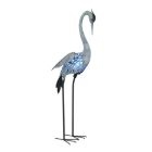 Alternate image 0 for Things2Die4 Metal Heron LED Solar Garden Statue Accent Light Patio Decor Sculpture Art