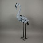 Alternate image 1 for Things2Die4 Metal Heron LED Solar Garden Statue Accent Light Patio Decor Sculpture Art
