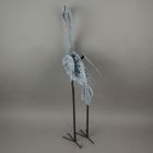 Alternate image 2 for Things2Die4 Metal Heron LED Solar Garden Statue Accent Light Patio Decor Sculpture Art