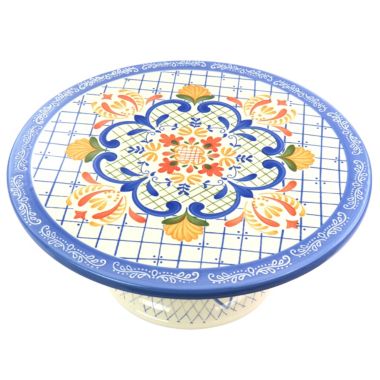 Laurie Gates California Designs Tierra Stoneware Cake Stand. View a larger version of this product image.