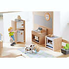 Alternate image 1 for HABA Little Friends Kitchen Room Set - Wooden Dollhouse Furniture for 4&quot; Bendy Dolls