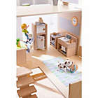 Alternate image 2 for HABA Little Friends Kitchen Room Set - Wooden Dollhouse Furniture for 4&quot; Bendy Dolls
