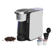 JAVAPod K-Cup Single Serve Coffee Maker & Brewer, Reusable Pod Capsule,Integrated Mesh Strainer, Refillable or In-Line Water for Home & Offices
