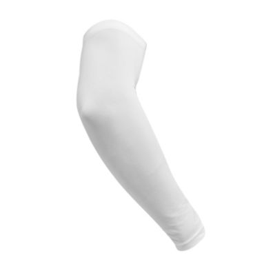 Unique Bargains White XL Size Anti Slip Cooling Cover Outdoor Durable Comfortably Breathable Sport Skins Arm Sleeve Sun Protector. View a larger version of this product image.