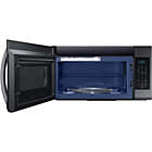 Alternate image 1 for Samsung 1.9 Cu. Ft. Black Stainless Over the Range Microwave
