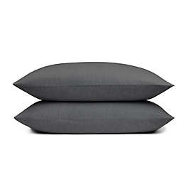 Standard Textile Home - Flannel Pillowcase Set, Charcoal Heather, King