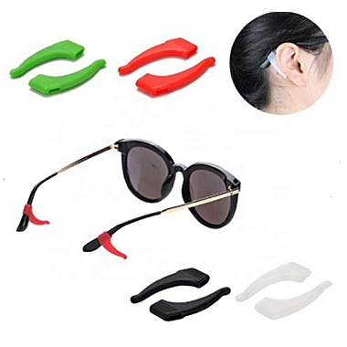Tika 4-Pair Anti Slip Glasses Ear Hooks. View a larger version of this product image.