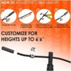 Alternate image 2 for Noa Store 10 Ft Adjustable Skipping Jump Rope, Speed Rope Ideal For Aerobic Exercise