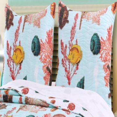 Greenland Home Fashion Big Island Sham - King 20x36", Multi. View a larger version of this product image.