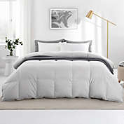 Unikome Ultra Soft All Season 75% Down Comforter in Light Gray, King