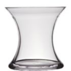 Alternate image 0 for BIDK Home 6" Clear Contemporary Flower Glass Vase Tabletop Decor - Small