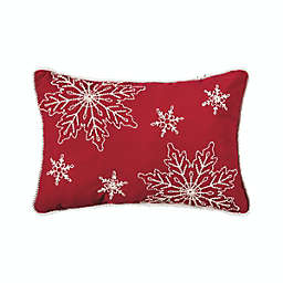 C&F Home Snowy Holiday Beaded Pillow