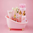 Alternate image 2 for Luxury Spa Kit, 18pc Pink Rose Relaxing Basket with Perfumes, Gua Sha and More