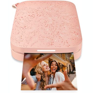 HP Sprocket Portable 2x3" Instant Photo Printer Print Pictures on Zink Sticky-Backed Paper from your iOS & Android Device.. View a larger version of this product image.