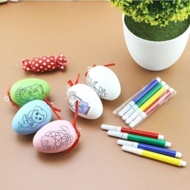 Department Store Children's Creative Handmade DIY Easter Eggs - Cartoon Hand Painted Eggshell Toys for Easter Gifts for kids - 4 Pack. View a larger version of this product image.