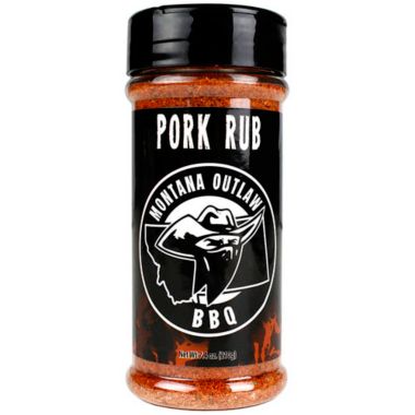 Montana Outlaw Barbeque Pork Rub Seasoning 7.4 Oz Award Winning Blend MSG Free. View a larger version of this product image.