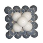 Alternate image 0 for Boomboleo Pit Balls Set 200-piece Clear Grey