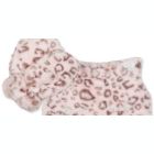 Alternate image 1 for Fab Toddler Girl's 2 Pc Faux Fur Trapper Hat & Mittens Set Pink Size Regular